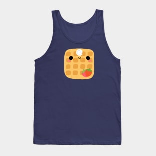 Cute Waffle Breakfast Friend Tank Top